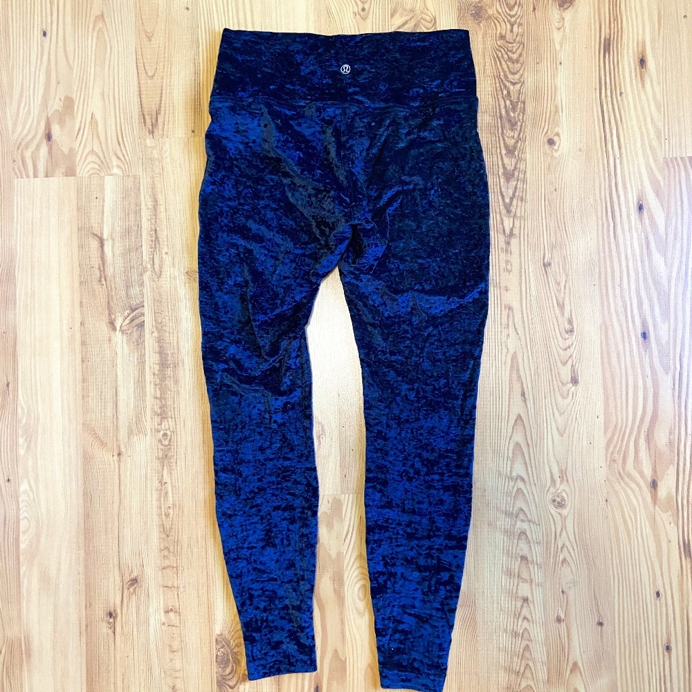Lululemon Crushed Velvet Leggings